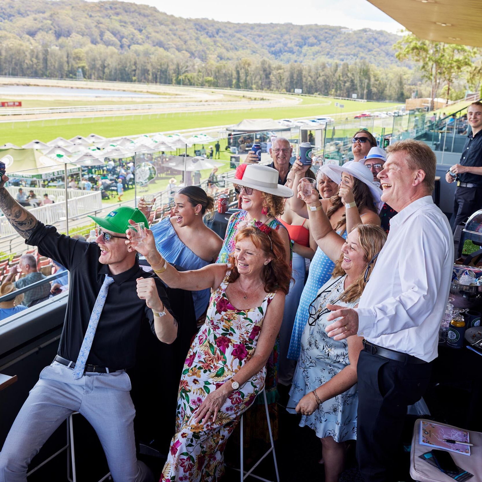 Open Terrace Package corporate box the entertainment grounds gosford race club