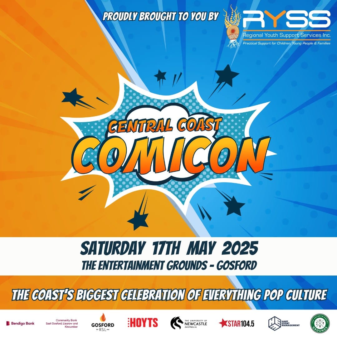 Central Coast Comicon at The Entertainment Grounds