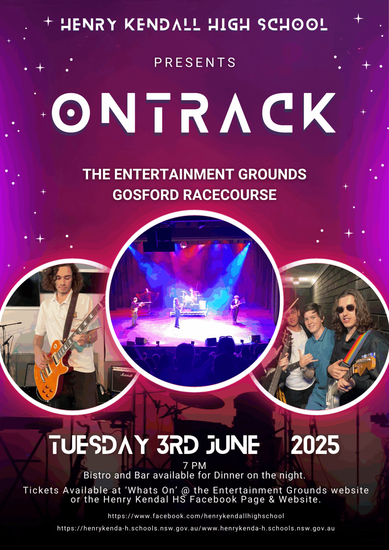 Henry Kendall High School's ONTRACK Performance Night