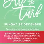 BELLE OF THE TURF RACE DAY