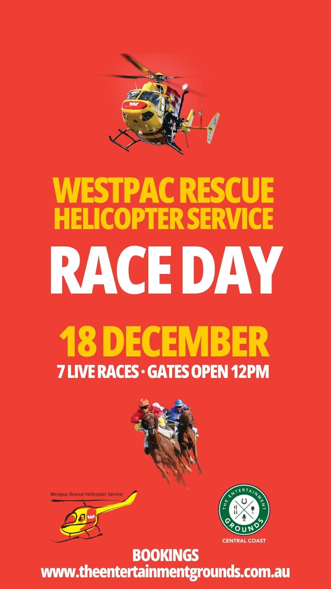 WESTPAC RESCUE HELICOPTER SERVICE RACE DAY