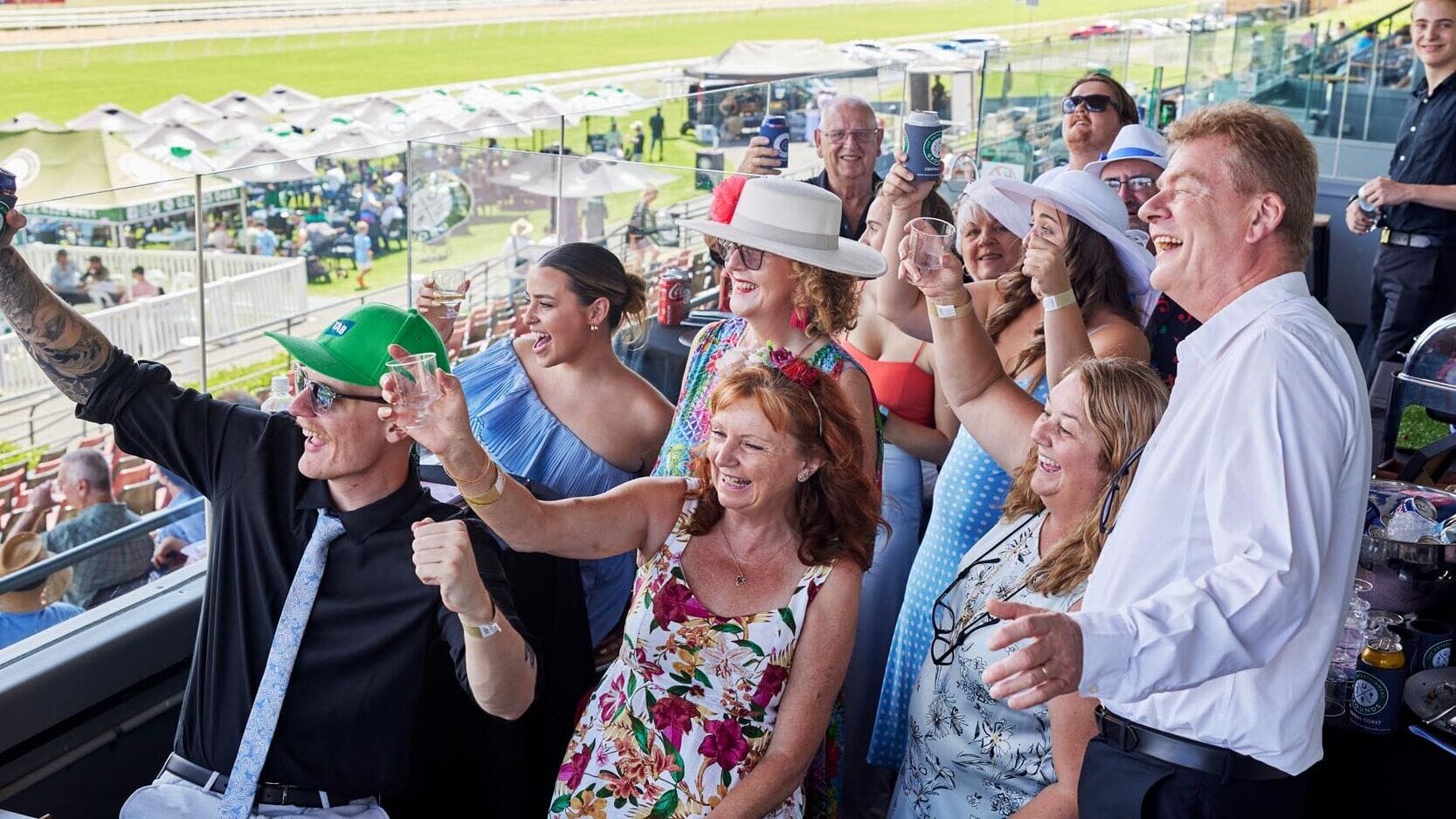 Open Terrace Package corporate box the entertainment grounds gosford race club
